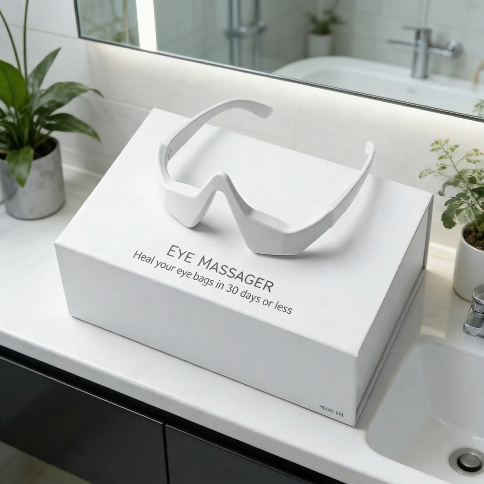 Red Light Therapy & Microcurrent Eye Care Glasses – Anti-Aging Under-Eye Rejuvenation Device