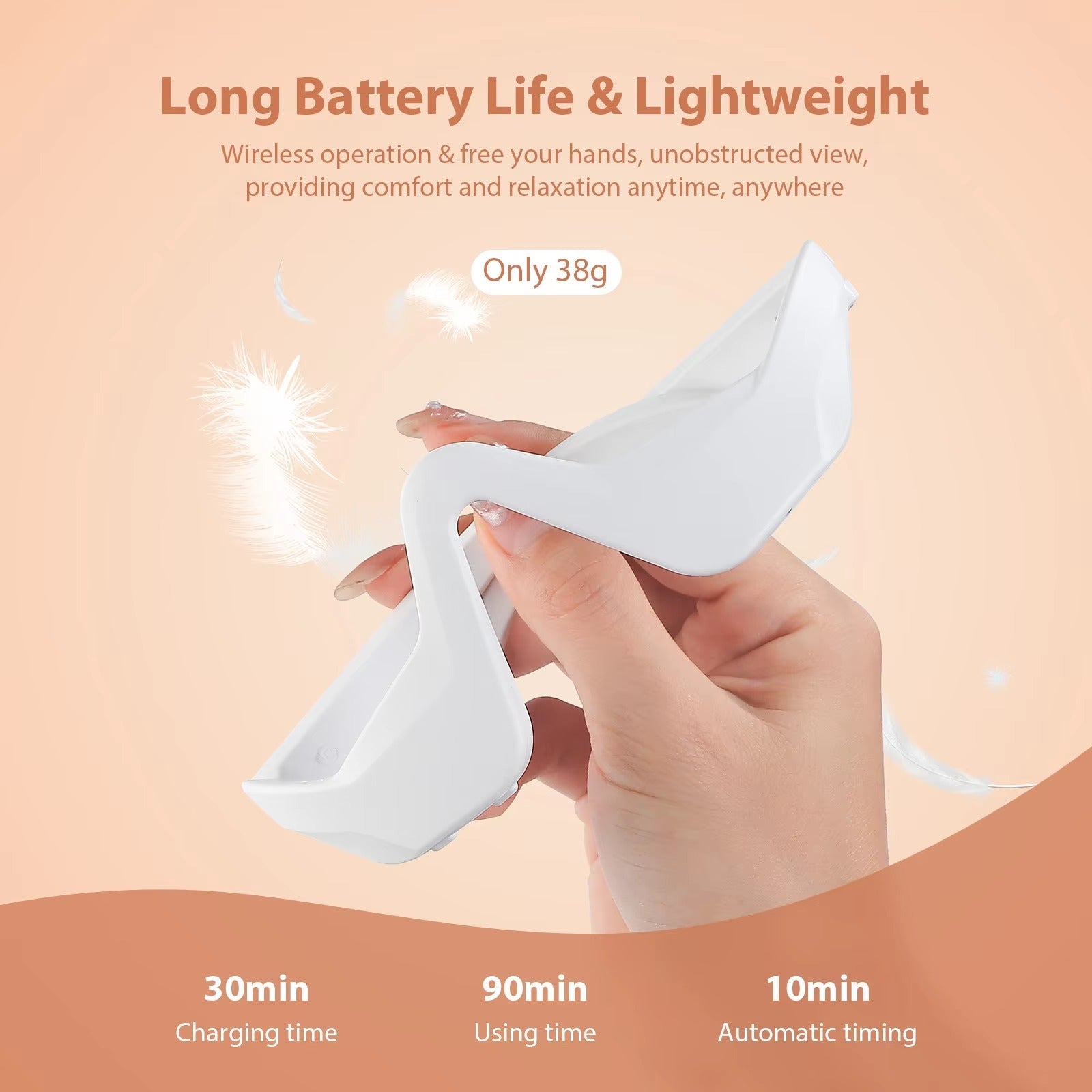 Red Light Therapy & Microcurrent Eye Care Glasses – Anti-Aging Under-Eye Rejuvenation Device