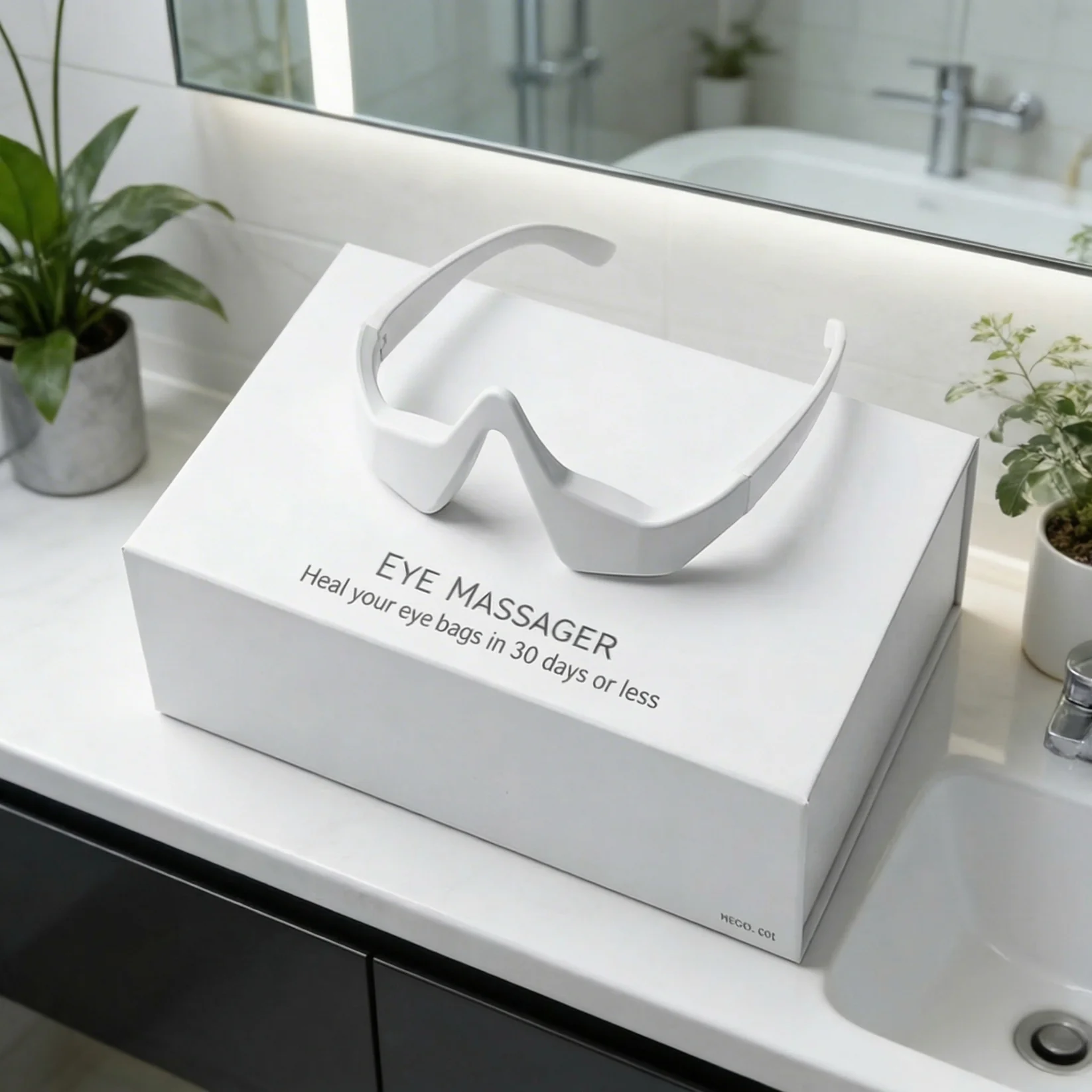Red Light Therapy & Microcurrent Eye Care Glasses – Anti-Aging Under-Eye Rejuvenation Device